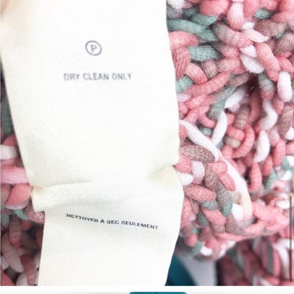 NWT Anthropologie moth open knit pink sweater - Picture 11 of 12